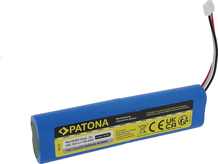 Patona Battery Ecovacs Deebot Ozmo 930