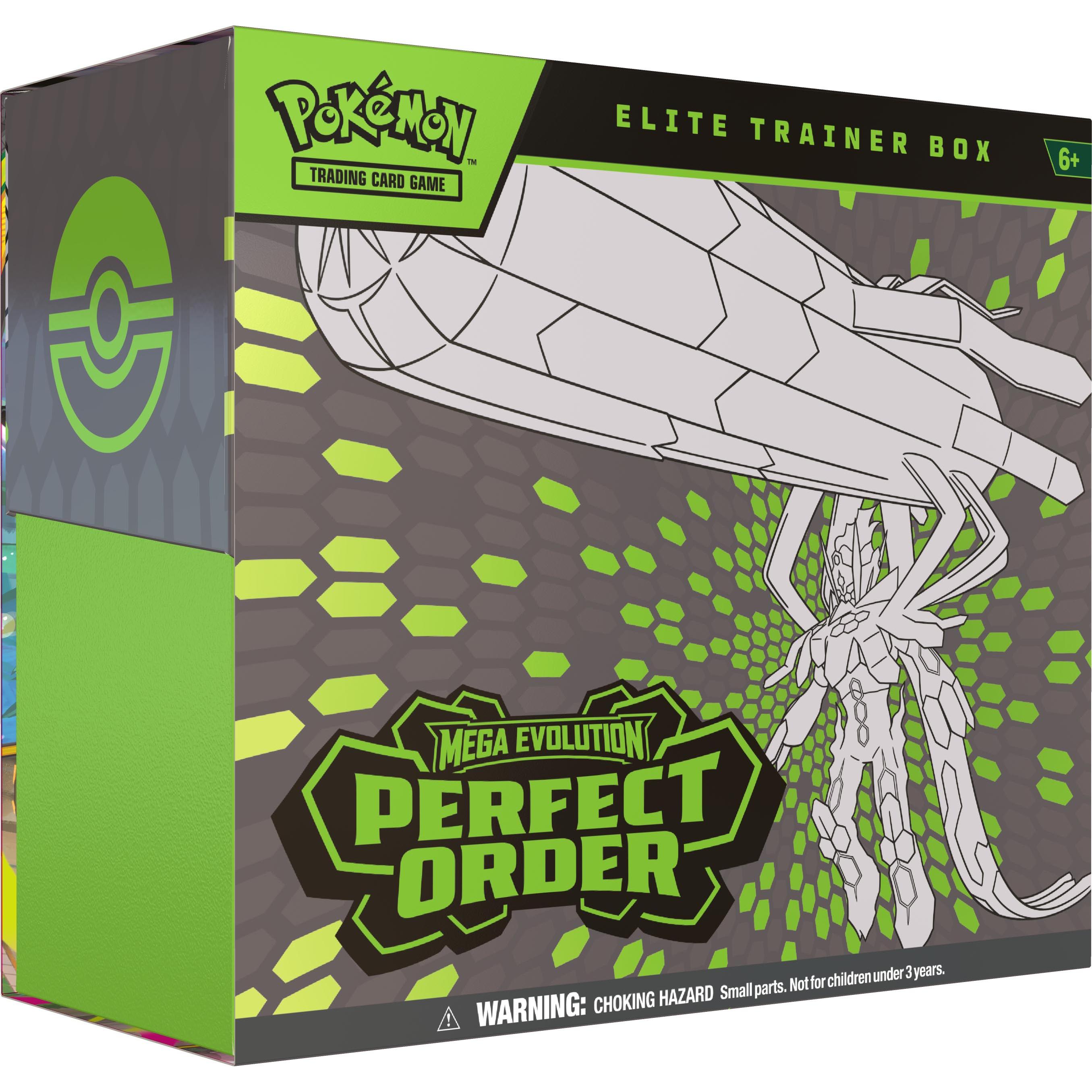 Pokémon P-EN ME03 'Ordine Perfetto' Elite Trainer Box (Inglese, Box Set e Collezione)