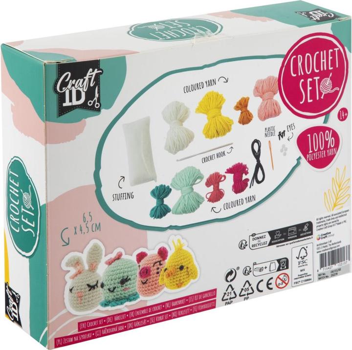 Immagine prodotto Sombo Set di animali all'uncinetto