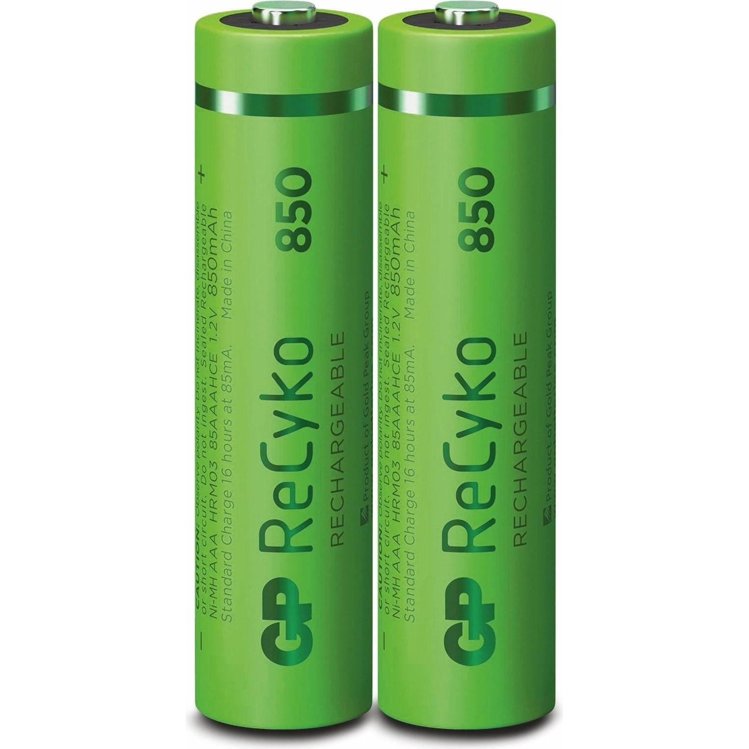 Thumbnail - GP Batteries ReCyko (2 Stk., AAA, 850 mAh), Batterien + Akkus