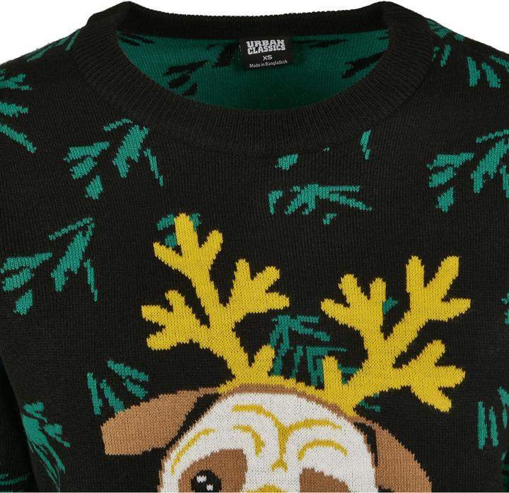 Produktbild Urban Classics Ladies Pug Christmas Sweater (XL)