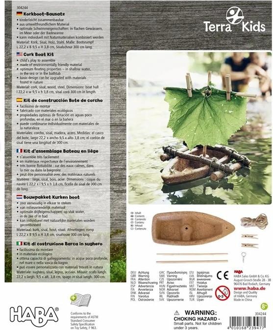 Produktbild Haba Korkboot-Bausatz