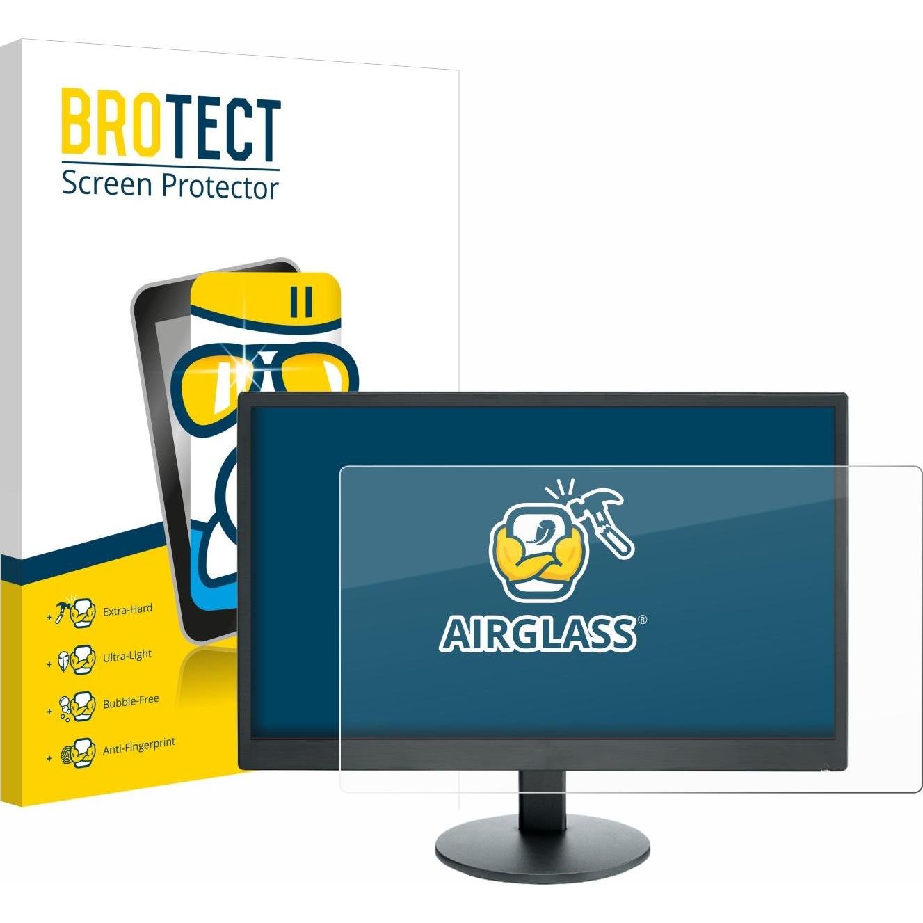 BROTECT AirGlass Panzerglasfolie (Displayschutz), Kameraschutz