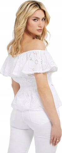 Produktbild Guess Damen Top Spanish Sl Peggy Rüschen-T-Shirt (S)
