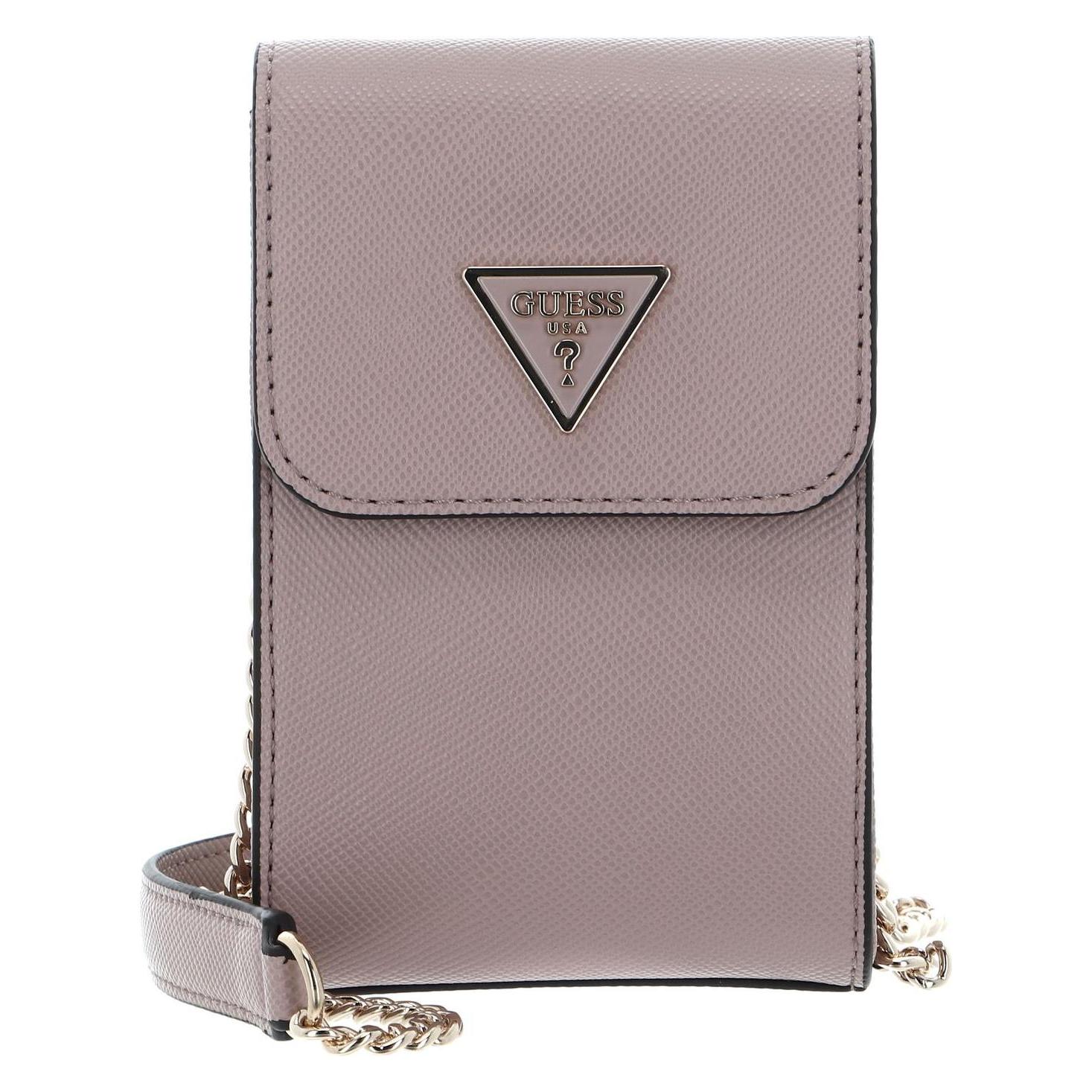 Guess, Damen, Handtasche, Noelle Flap Chit Chat Phone Bag, Rosa