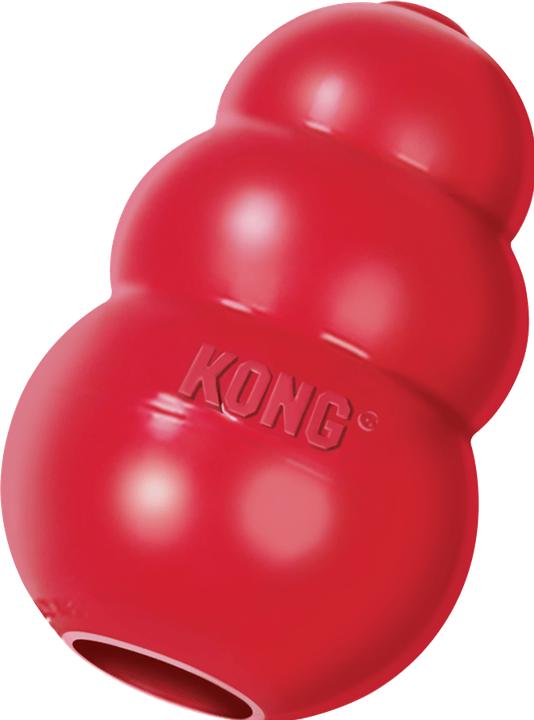 Actual product image KONG Classic (Dog chew toy, Dog food toy, Retrieval)