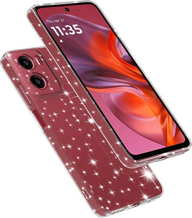 Produktbild Techsuit - SparkleSkin Series - Motorola Moto G05 / E15 - Clear (Motorola Moto G5)