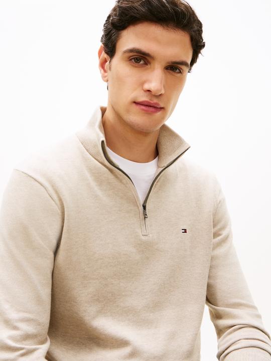 Image du produit Tommy Hilfiger Half-Zip Mock Neck Jumper (L)