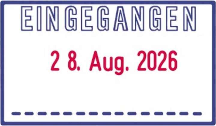 Actual product image Trodat Date stamp self-inking Printy Dater 4750/L Stamp area dimensions: 41 x 24 mm Writing fa...