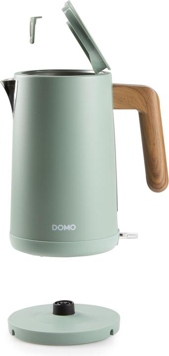 Productafbeelding Domo DO 9282 WK Wasserkocher 1,7L 2200W matt grün (1.70 l)