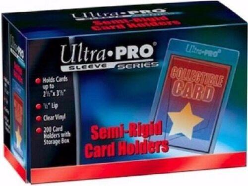 Ultra Pro Ultra-Pro - Semi-Rigid Card Holders 1/2" lip (x200)