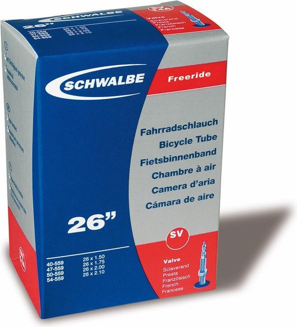 Actual product image Schwalbe EXTRA LIGHT N°13F 26x2.10/3.00 Presta 40 mm (Presta (SV), 26", 40 mm)