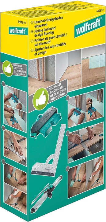 Produktbild wolfcraft Geling Set Laminat- und Designboden (Verlegeset)