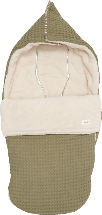 Productafbeelding Koeka Buggy voetenzak pluche Oslo mos