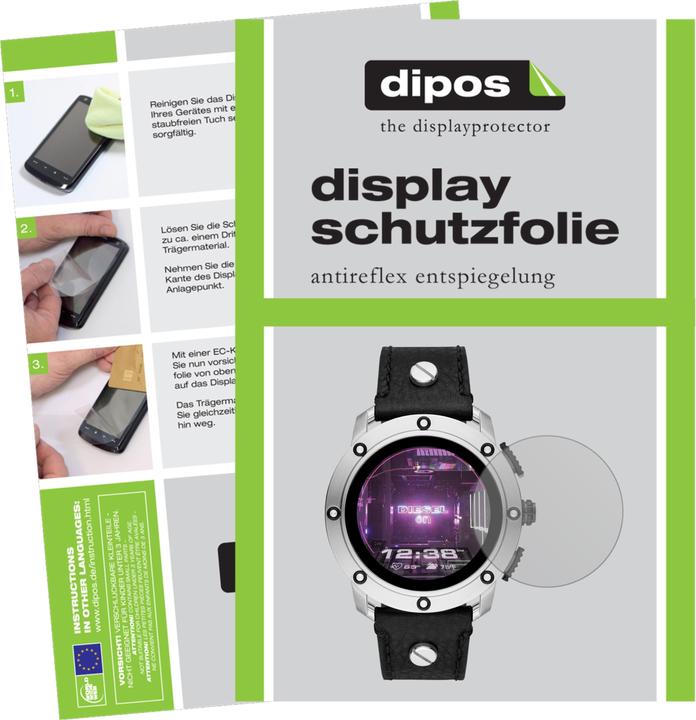 Actual product image Dipos Screen Protector Anti-Glare (Diesel On Smartwatch Axial)