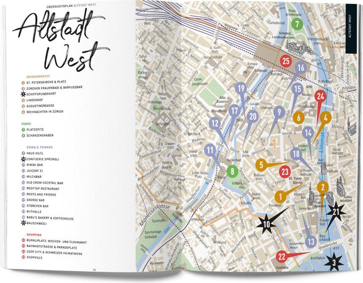 Image du produit GuideMe Reiseführer Zürich (Allemand, Larisa Topalo, 2025)