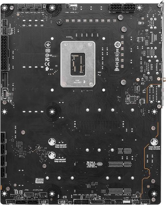 Actual product image MSI Z790 PROJECT ZERO (LGA 1700, Intel Z790, ATX)