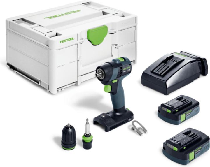 Immagine prodotto Festool Trapano avvitatore a batteria TXS 18 C 3,0-Plus (Trapano elettrico)