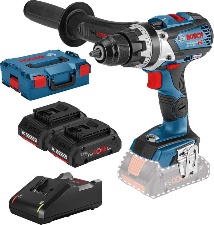 Actual product image Bosch Professional GSR 18V-110 C (Rechargeable battery operated)