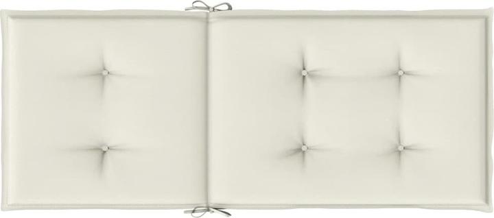 Actual product image vidaXL High-back cushions 6 pcs. fabric (120 x 50 x 4 cm)