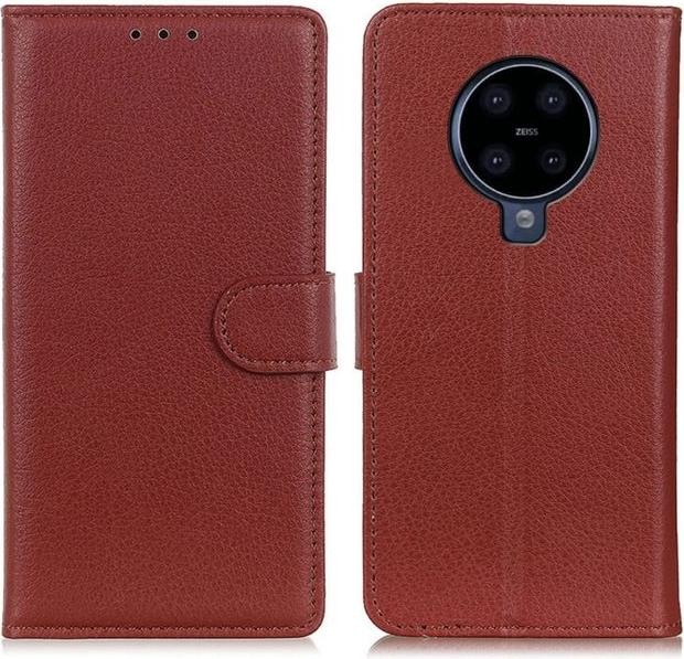 Actual product image MU Classic Litchi Leather Bookcover Series (Nokia G20, Nokia G10)