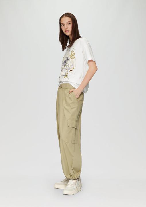 Produktbild S.Oliver T-Shirt Print-T-Shirt mit überschnittenen Schultern (XS)