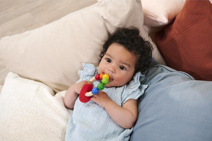 Produktbild Eichhorn Baby, Greifling mit Beissplatte