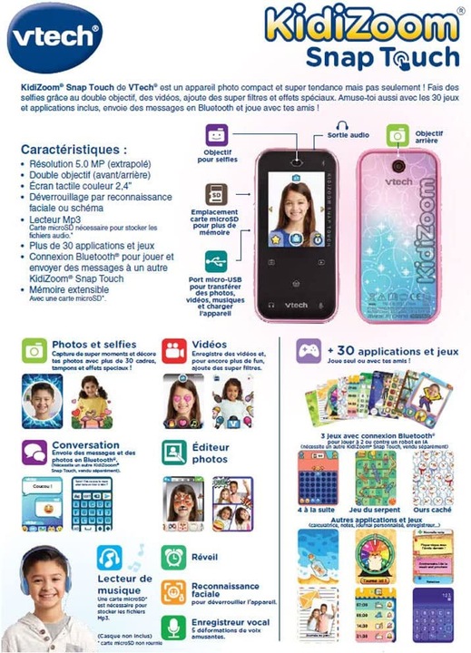 Image du produit VTech Kidizoom Snap Touch