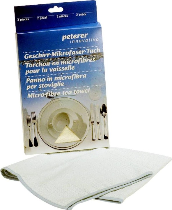 Image du produit Peterer Chiffon nid d'abeille en microfibre pour la vaisselle (50 x 70 cm)