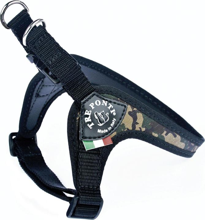 Actual product image Tre Ponti Harness camouflage,Gr.2 (M, Dog, Walks)