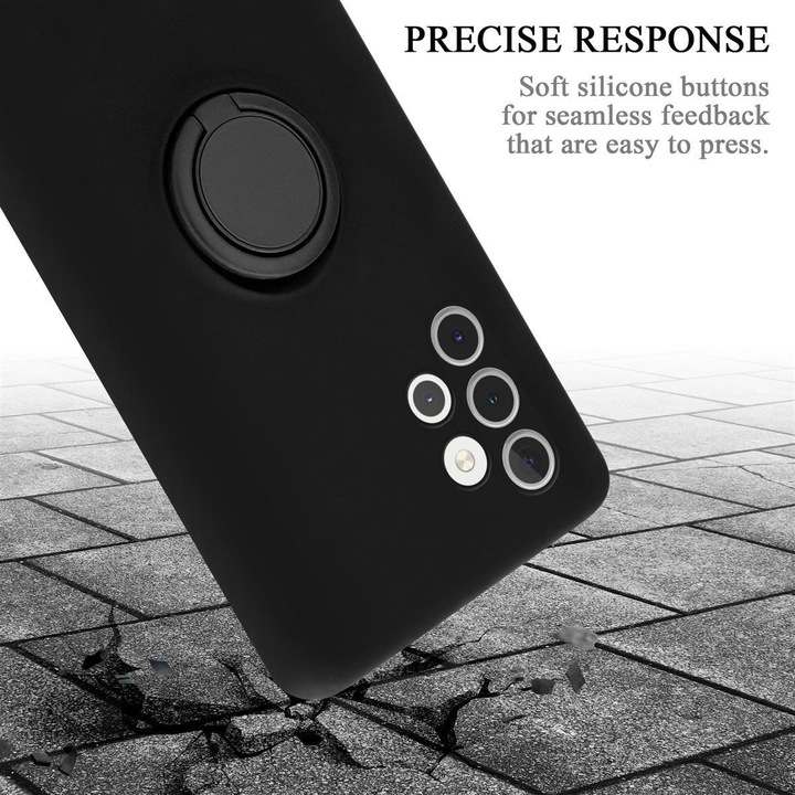 Actual product image Cadorabo TPU Liquid Ring Silicone Case Cover (Samsung Galaxy A32 5G)