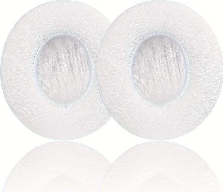PhoneLook Ersatz-Ohrpolster für Beats Solo 2 / 3 Kopfhörer (2er Set) Weiss (Beats Solo3)