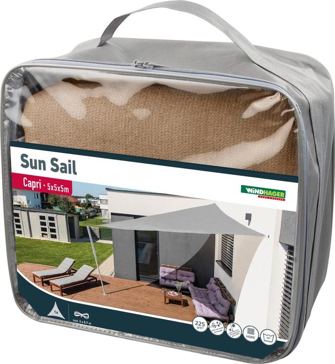 Immagine prodotto Windhager Tenda da sole Capri (500 x 500 x 500 x 500 cm)