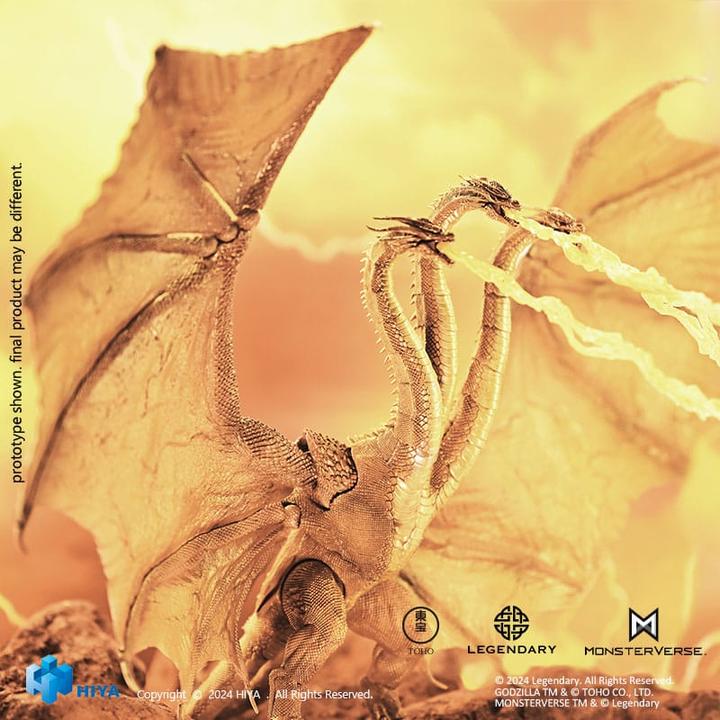 Produktbild Hiya Toys Godzilla: King of the Monsters Exquisite Basic Actionfigur King Ghidorah Gravity Beam Version 35 cm