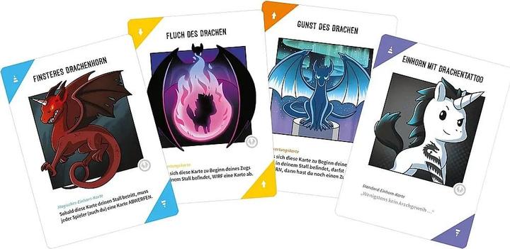 Actual product image Unstable Games Unstable Unicorns - Dragons, for 2-8 players, from 8 years (EN expansion) (German, 2 - 8 Players)