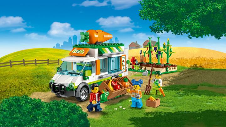 Produktbild LEGO Gemüse-Lieferwagen (60345, LEGO City)