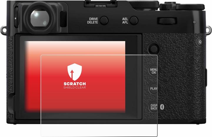 Actual product image upscreen Scratch Shield screen protector (Screen protector, X100VI)
