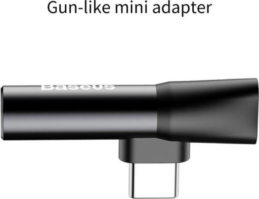 Actual product image Baseus 2in1 USB Type-C Adapter (USB Type C, 3.5mm jack, USB Type C)
