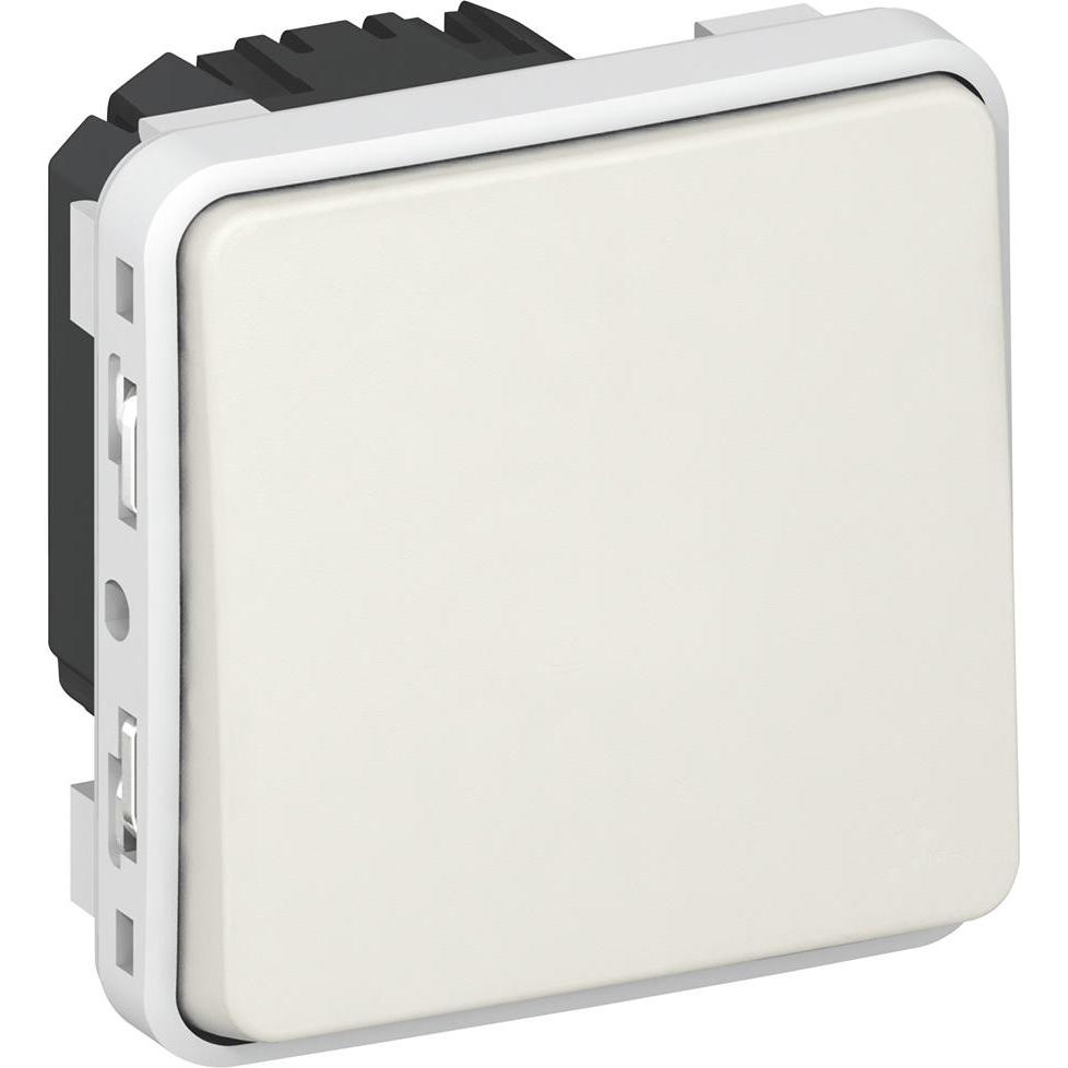 Legrand, Zubehör Schalterprogramm, Treppenanschluss Plexo55 einteilig hermetisch IP55 10AX/ecru (069611)