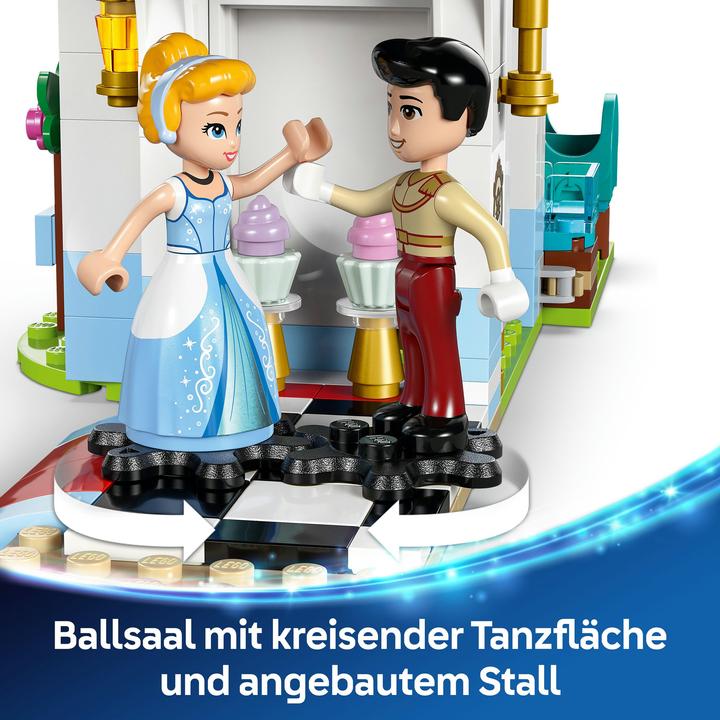 Image du produit LEGO Cinderellas Schloss und Pferdekutsche (43275, LEGO Disney)