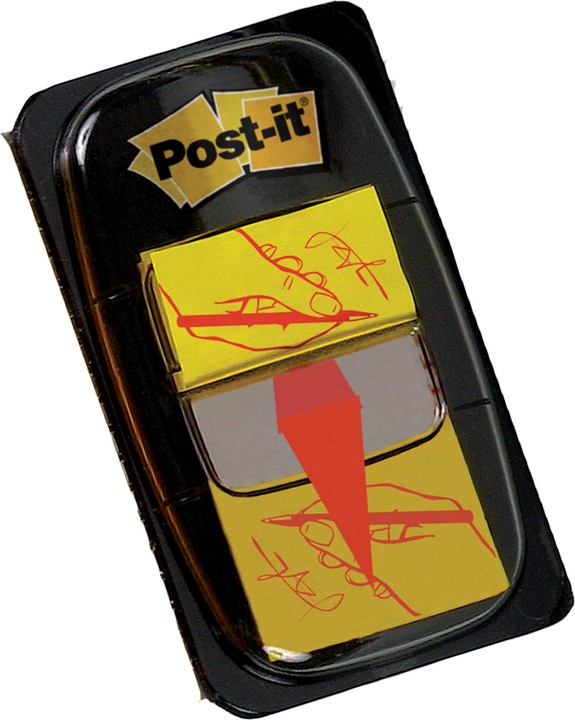 Produktbild Post-it Index Unterschrift (25 x 43 mm)