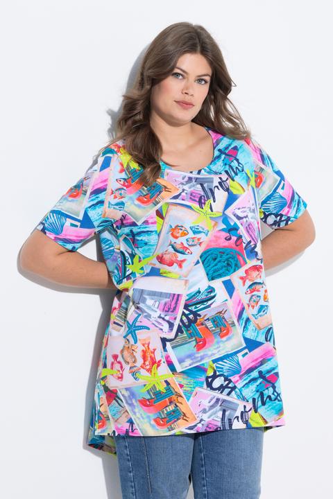 Actual product image Laurasøn OEKO-TEX Half-Sleeve Crew Neck T-Shirt (44, 46)