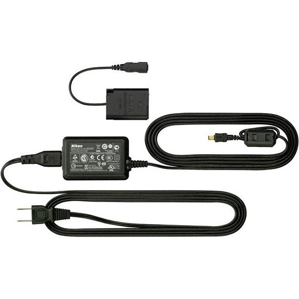 Nikon EH-67A (Netzadapter), Kamera Stromversorgung, Schwarz