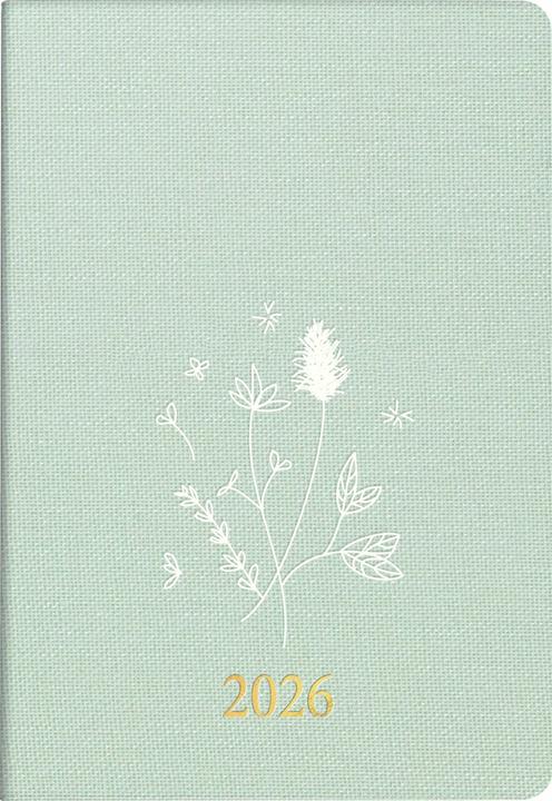 Produktbild Ridoide Partner/Industrie I 2026 701105502 1W/2S W. flower DE 7.2x11.2cm (A6, 1 Woche / 2 Seiten)