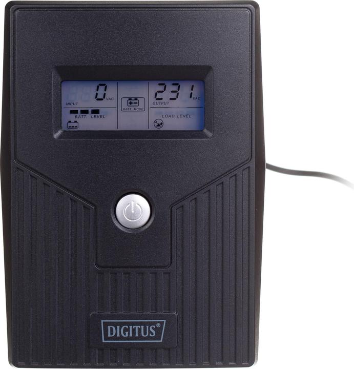 Produktbild Digitus DN-170063-LCD (600 VA, 360 W, Line-Interaktiv USV)