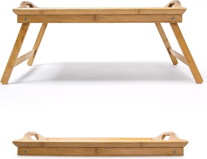 Produktbild Relaxdays Klappbares Betttablett-Set, 2 Stück