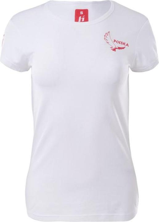 Huari Damska koszulka z krótkim rękawem Poland Fan Lds rozmiar M (M)