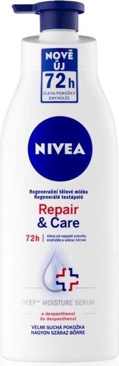 NIVEA Repair Care Regenerierende Body Milk für sehr trockene Haut (Körpermilch, 400 ml)