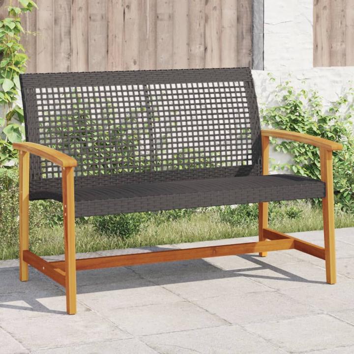 Actual product image vidaXL Garden bench 112 cm and