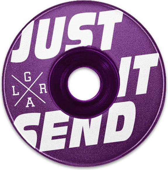 Actual product image Loose Riders Just Send It Stem Cap